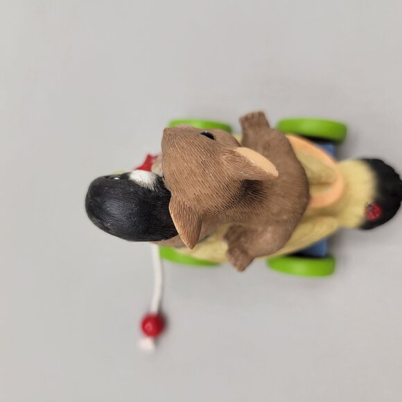 Charming Tails Goose Pull Toy Figurine Canadian Exclusive Gold Signature Series - Picture 5 of 8